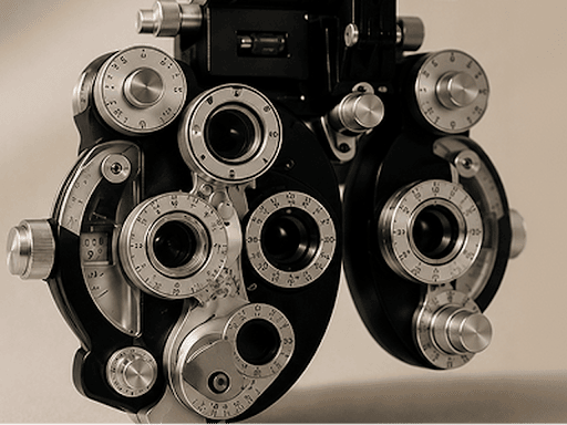 Precisie optometrietoestel Bekker Optiek